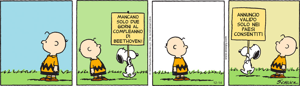 Peanuts 2013 dicembre 14