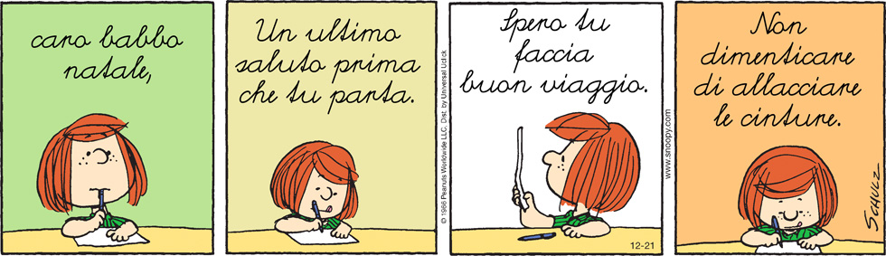 Peanuts 2013 dicembre 21