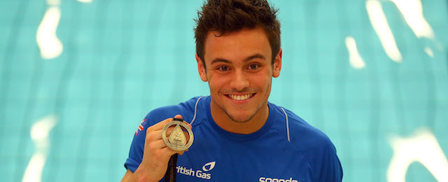 EDINBURGH, SCOTLAND - APRIL 21: *** during day three of the FINA/Midea Diving World Series 2013 at the Royal Commonwealth Pool on April 21, 2013 in Edinburgh, Scotland. (Photo by Clive Rose/Getty Images)