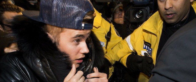 Justin Bieber a Toronto (AP Photo/The Canadian Press, Nathan Denette)