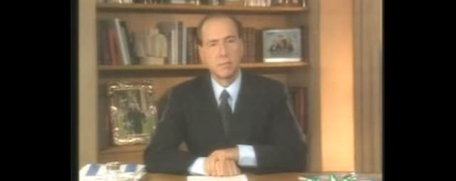 La "discesa in campo" di Berlusconi, 20 anni fa