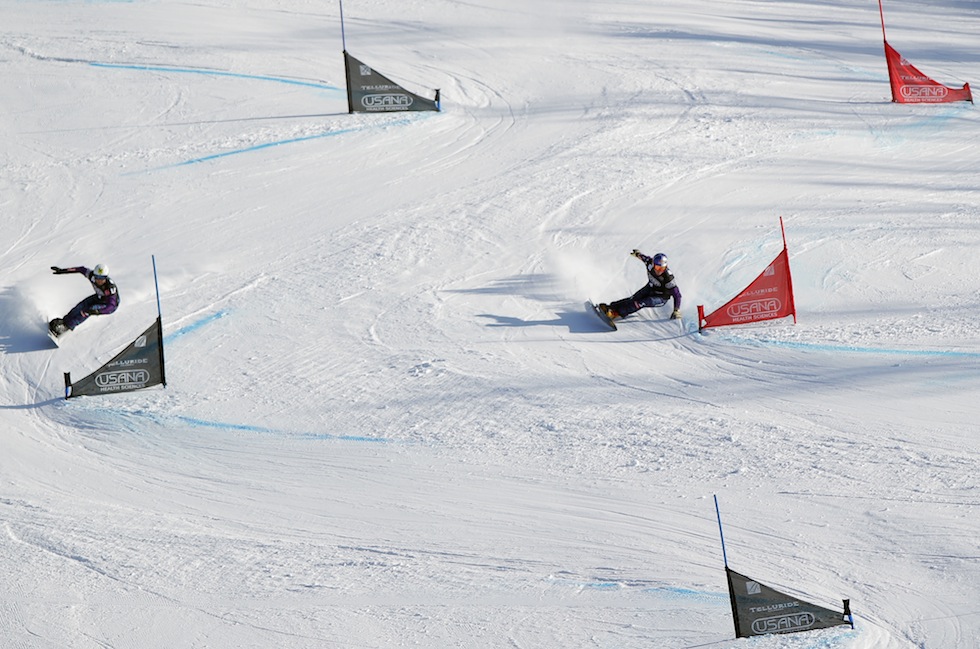 Slalom parallelo con lo snowboard - maschile e femminile