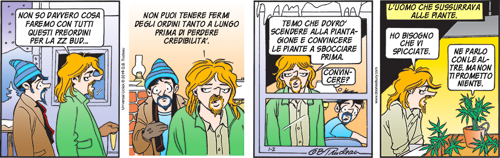 Doonesbury 2014 gennaio 2