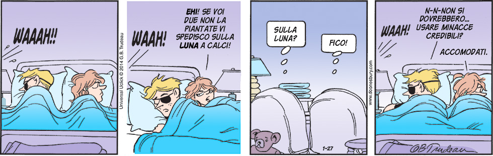 Doonesbury 2014 gennaio 27