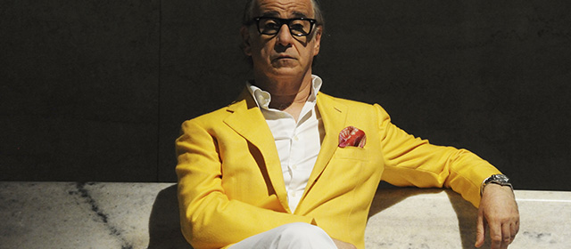 In this undated picture made available by the press office Punto e Virgola, Italian actor Toni Servillo, portrays Jep Gambardella in a scene from Italian director Paolo Sorrentino's "La grande bellezza" (The Great Beauty). The film was nominated for a Golden Globe for best foreign language film on Thursday, Dec. 12, 2013. The 71st annual Golden Globes will air on Sunday, Jan. 12. (AP Photo/Gianni Fiorito, Punto e Virgola press office, ho)