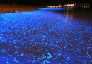 Le foto della sabbia blu alle Maldive