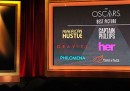 Le nomination agli Oscar 2014