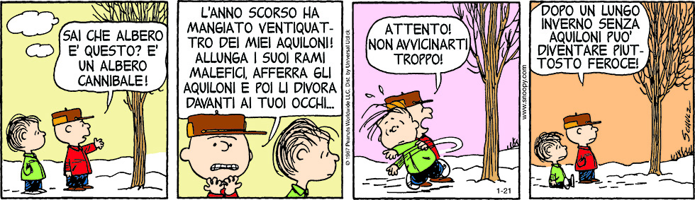 Peanuts 2014 gennaio 21