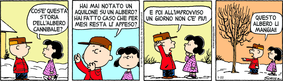 Peanuts 2014 gennaio 22
