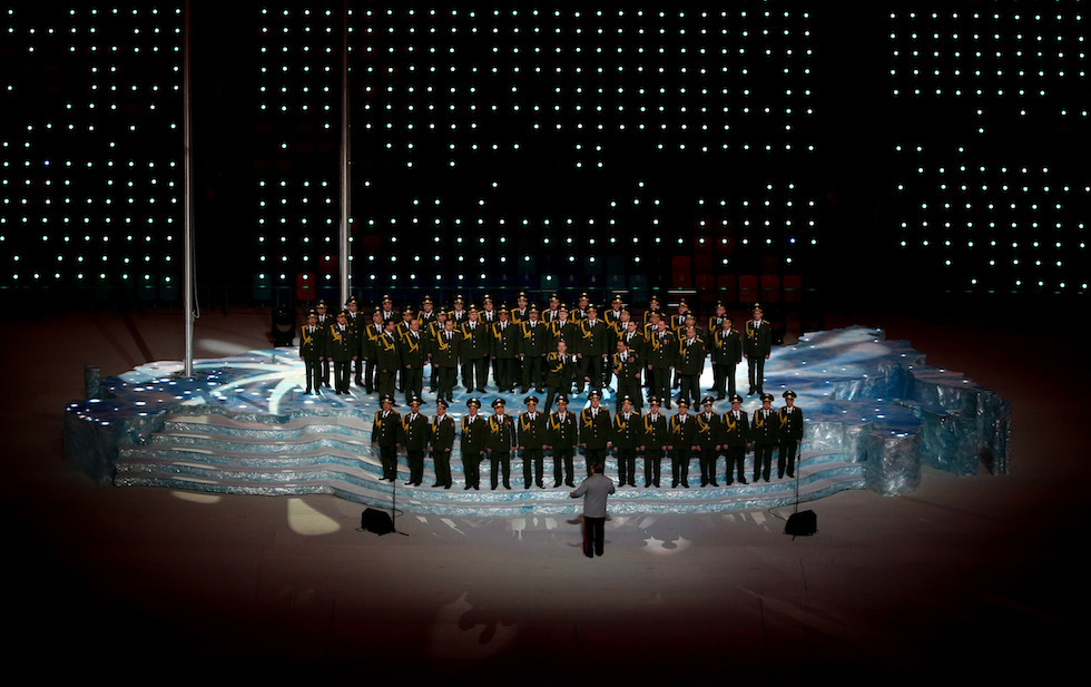 Cerimonia apertura Sochi 2014