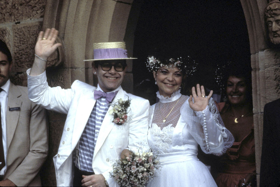 Il matrimonio di Elton John