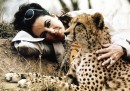 Liz Taylor e ghepardo