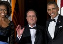 La cena di stato di Obama per Hollande – foto