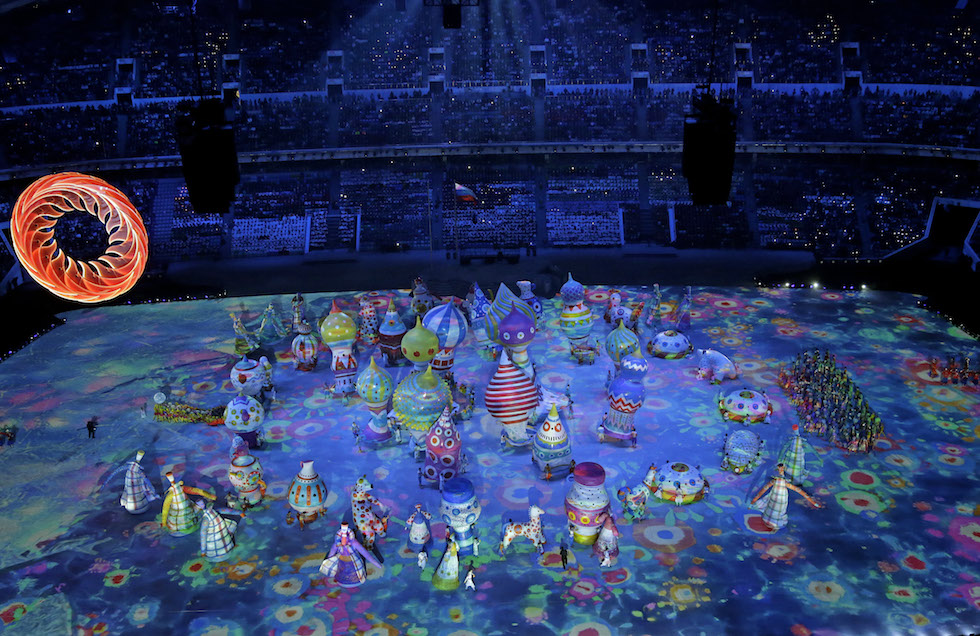 Cerimonia di apertura Sochi 2014