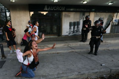 Manifestazioni a Caracas