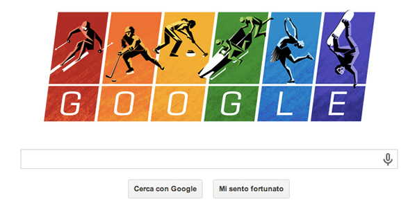 Carta olimpica, il doodle di Google sui gay e Sochi