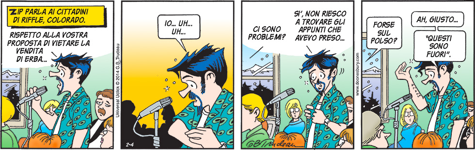 Doonesbury 2014 febbraio 4