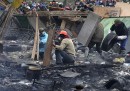 Le foto di una giornata terribile a Kiev