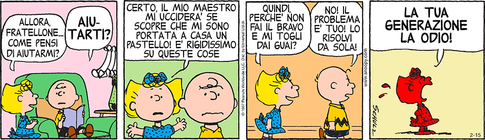 Peanuts 2014 febbraio 15