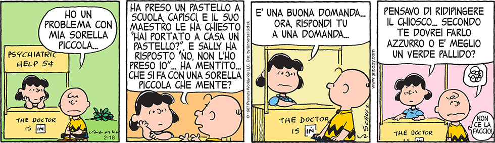 Peanuts 2014 febbraio 18