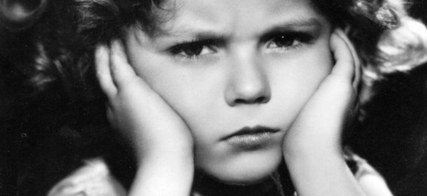 American child actress Shirley Temple. (Photo by Hulton Archive/Getty Images)