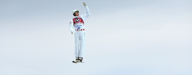 competes in the Freestyle Skiing Men's Aerials Qualification on day ten of the 2014 Winter Olympics at Rosa Khutor Extreme Park on February 17, 2014 in Sochi, Russia.