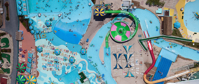 Il parco di divertimenti di Ocean City, in Maryland, nel 2011.
(© Alex MacLean / Landslides Aerial Photography)