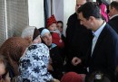 Le foto di Bashar al Assad vicino a Damasco
