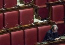 Brunetta, Berlusconi, sguardi e mani