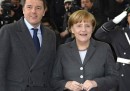 Renzi e Merkel a Berlino