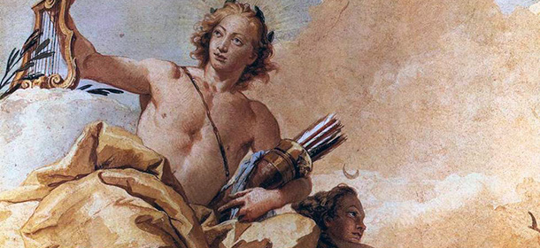 "Apollo e Diana", 1757, Giambattista Tiepolo - Villa Valmarana "Ai Nani", Vicenza

(Immagine da Wikipedia)