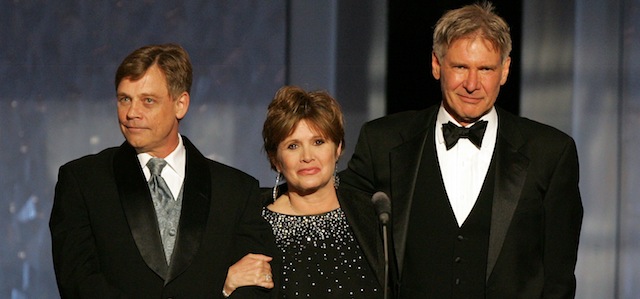 onstage during the 33rd AFI Life Achievement Award tribute to George Lucas at the Kodak Theatre on June 9, 2005 in Hollywood, California.