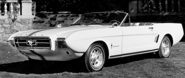 This is the Ford Mustang II, expected to go into production next year as the Ford Thunderbolt, seen 1963. (AP Photo)