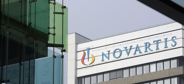 (FILES) This picture taken onJanuary 28, 2009 shows Swiss pharmaceuticals giant Novartis headquarters in Basel. Novartis announces 2,000 job losses, mostly in Switzerland and United States on October 25, 2011. AFP PHOTO SEBASTIEN BOZON (Photo credit should read SEBASTIEN BOZON/AFP/Getty Images)