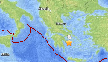 Un terremoto di magnitudo 5.4 in Grecia meridionale è stato sentito anche in Puglia