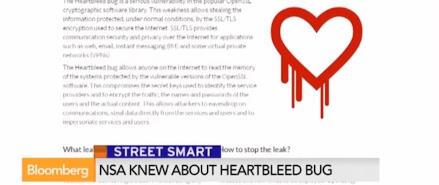 La NSA sapeva di Heartbleed?