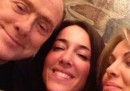 Il selfie di Silvio Berlusconi