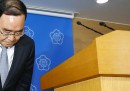 Il primo ministro sudcoreano si è dimesso