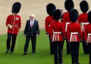 Le foto della storica visita del presidente irlandese a Londra