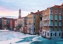 Come sarebbe Venezia ghiacciata
