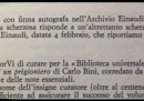 Davvero Pavese sgridò Einaudi?