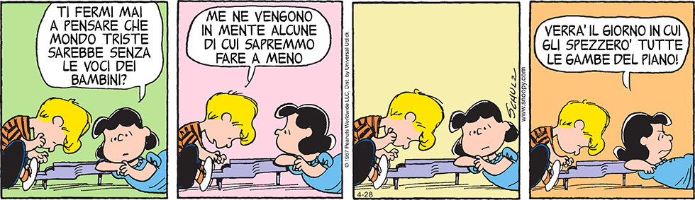 Peanuts 2014 aprile 28