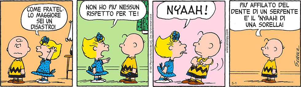 Peanuts 2014 maggio 1