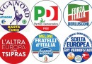 I simboli dei partiti per le Europee
