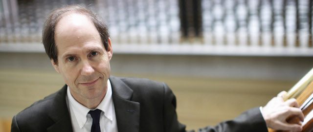 Cass Sunstein, Director of the Office of Information and Regulatory Affairs at the Office of Management and Budget, poses for a photo in the Eisenhower Executive Office Building across from the White House in Washington, in this photo taken March 16, 2011. Sunstein is at the center of the mammoth review of government rules and regulations. "The question is how to get it right, not do we want more or less," he said, promising members of Congress "everything is fair game". (AP Photo)