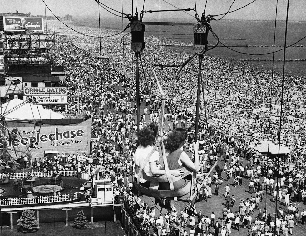 A Coney Island, 1957