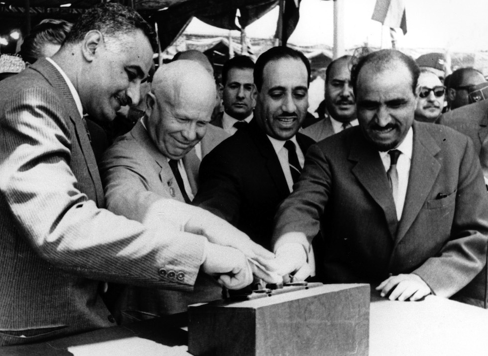 Nasser, Krusciov e la diga di Assuan