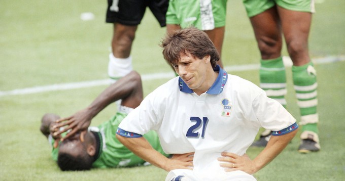 Gianfranco Zola, Italia-Nigeria
