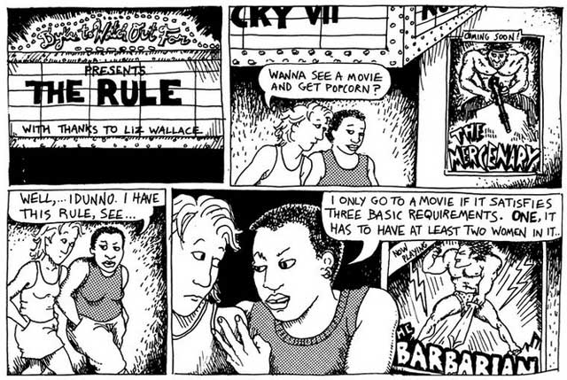Bechdel-the-rule