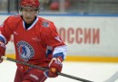Le foto della partita di hockey di Vladimir Putin